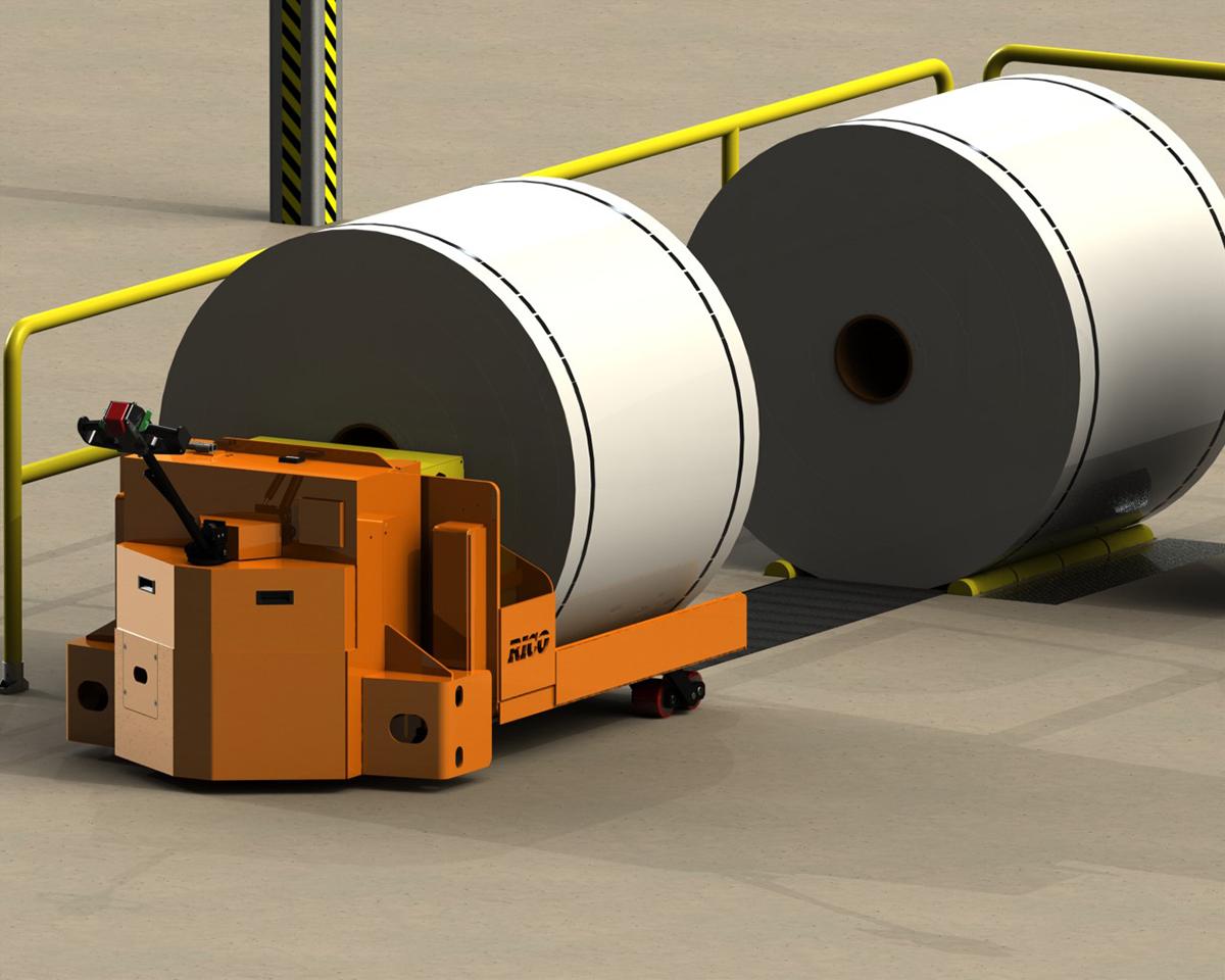 RICO Walk-Behind Roll Handler